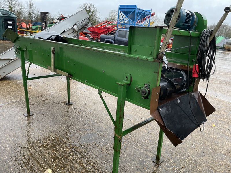 CHEVRON BELT CONVEYOR 3.1M X 600MM - detailed view 4 showcasing build quality and product features