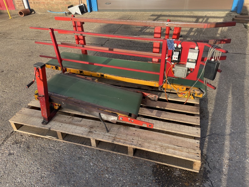 BIJLSMA HERCULES BAG CONVEYOR 2M X 400MM WITH EXTENSION