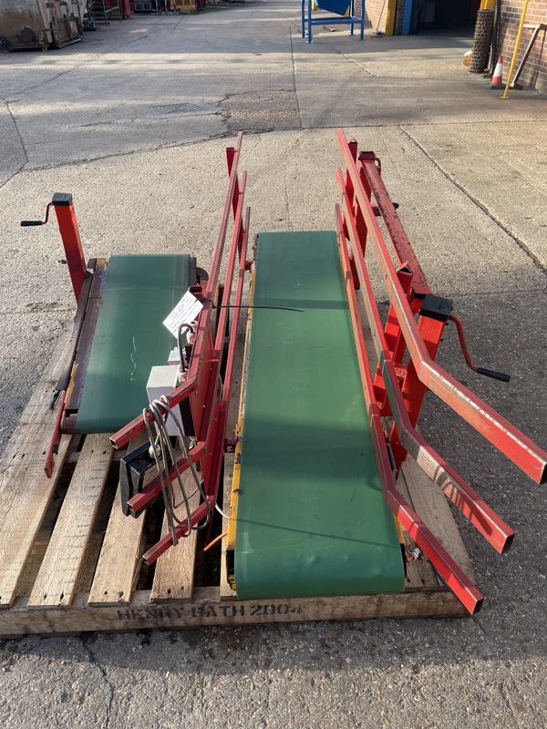 BIJLSMA HERCULES BAG CONVEYOR 2M X 400MM WITH EXTENSION