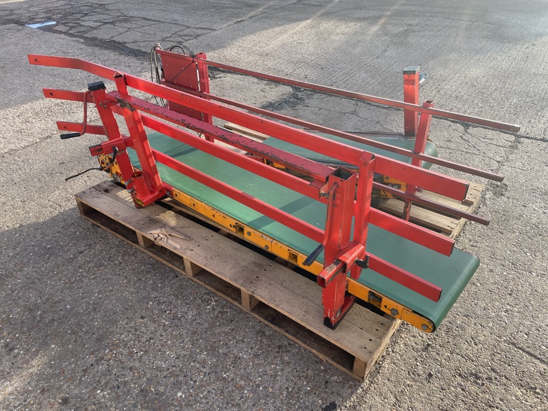 BIJLSMA HERCULES BAG CONVEYOR 2M X 400MM WITH EXTENSION - detailed view 6 showcasing build quality and product features