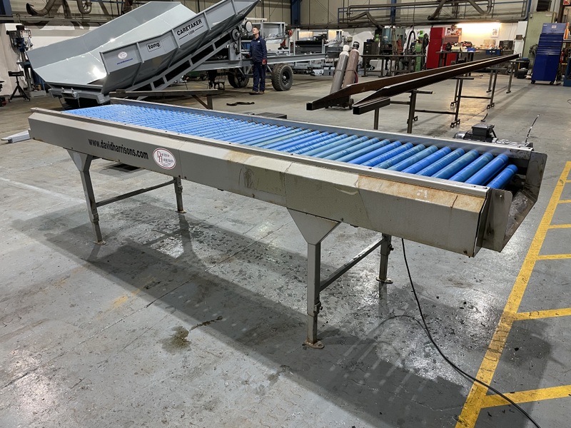 TONG PEAL ROLLER INSPECTION TABLE - detailed view 5 showcasing build quality and product features