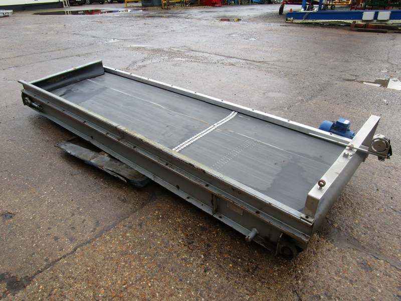 TONG FLAT BELT CONVEYOR 3M X 900MM - detailed view 3 showcasing build quality and product features