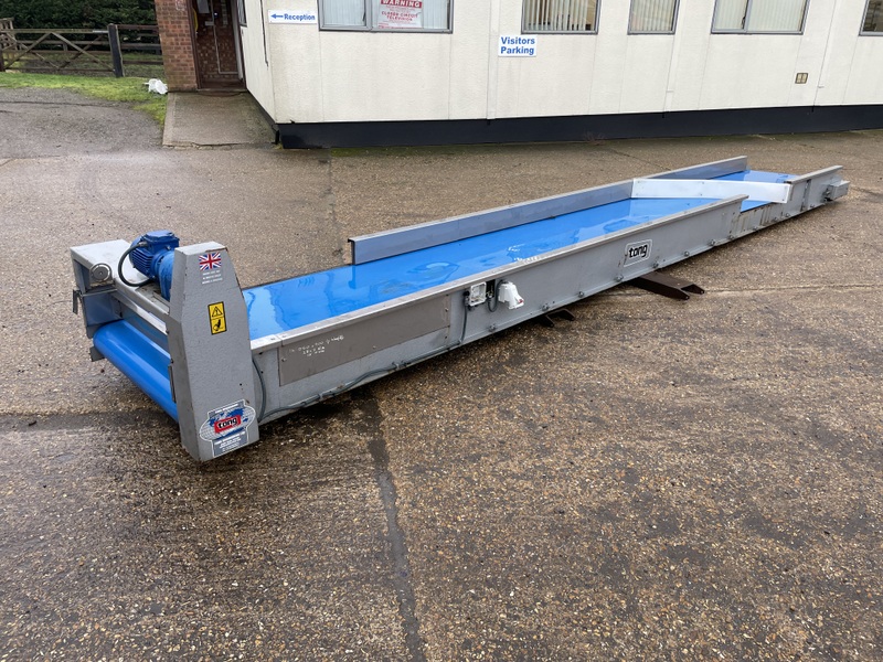 TONG FLAT BELT CONVEYOR 7M X 900MM