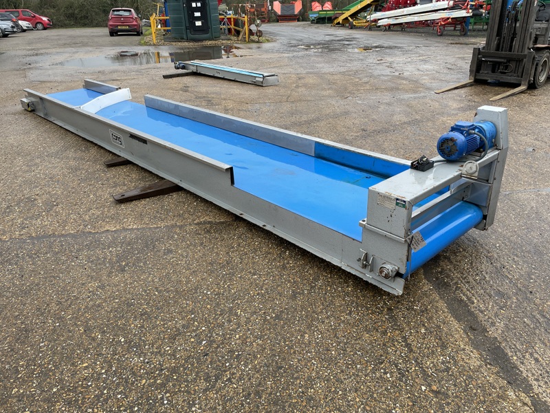 TONG FLAT BELT CONVEYOR 7M X 900MM - detailed view 4 showcasing build quality and product features
