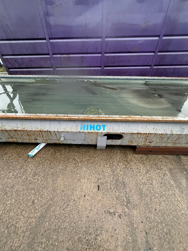 NIHOT HEAVY DUTY FLAT BELT CONVEYOR 10M X 2M - detailed view 3 showcasing build quality and product features