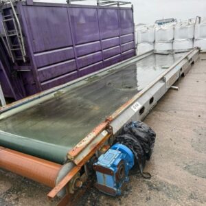 NIHOT HEAVY DUTY FLAT BELT CONVEYOR 10M X 2M